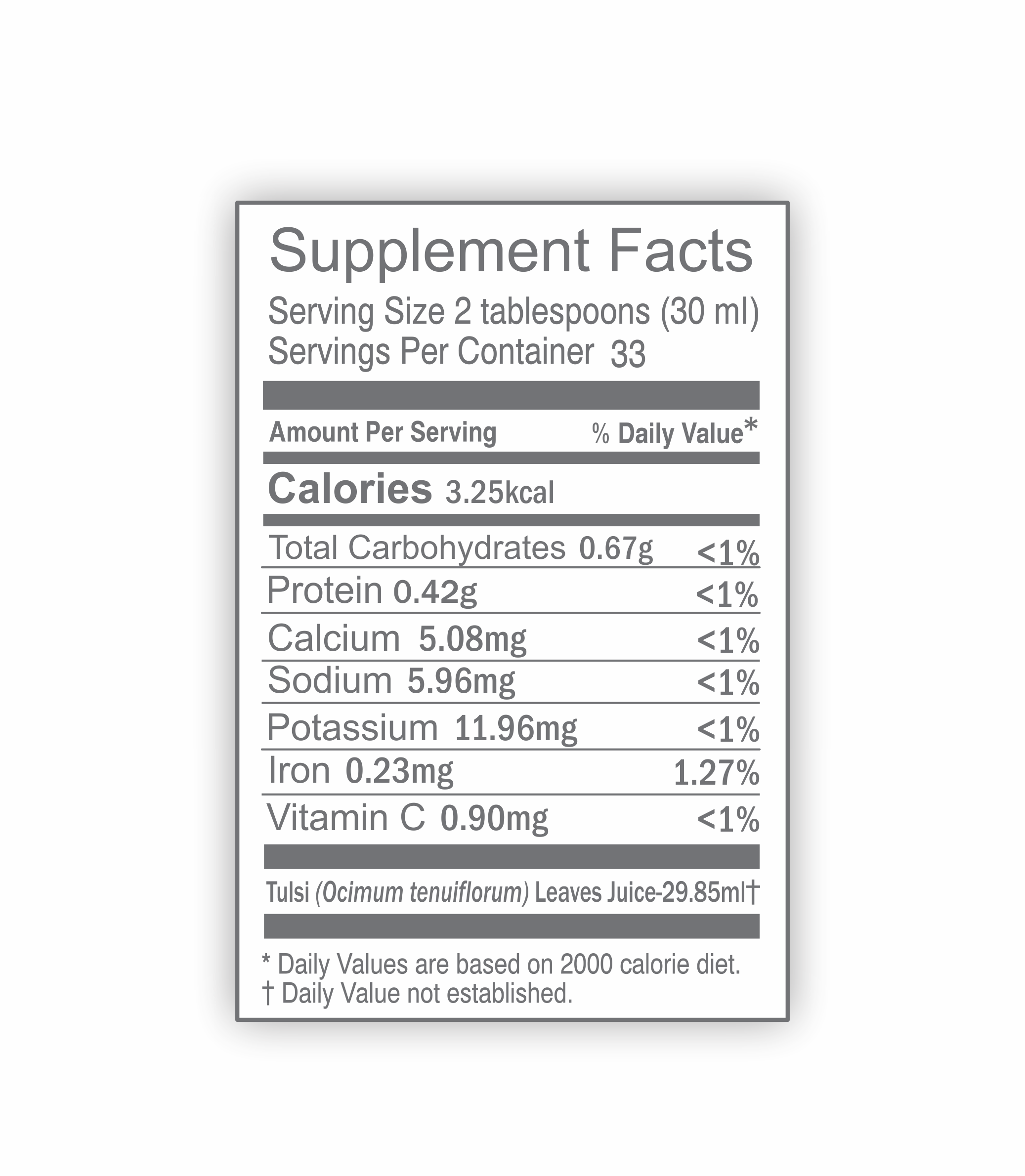 Vedic Regular Tulsi Juice