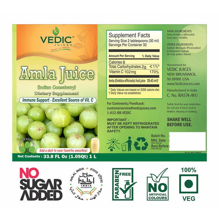 Vedic Amla Juice