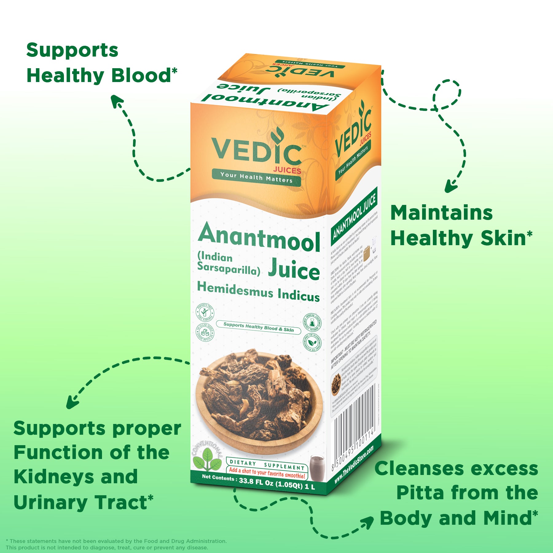 Vedic Anantmool Juice , 1 Litre