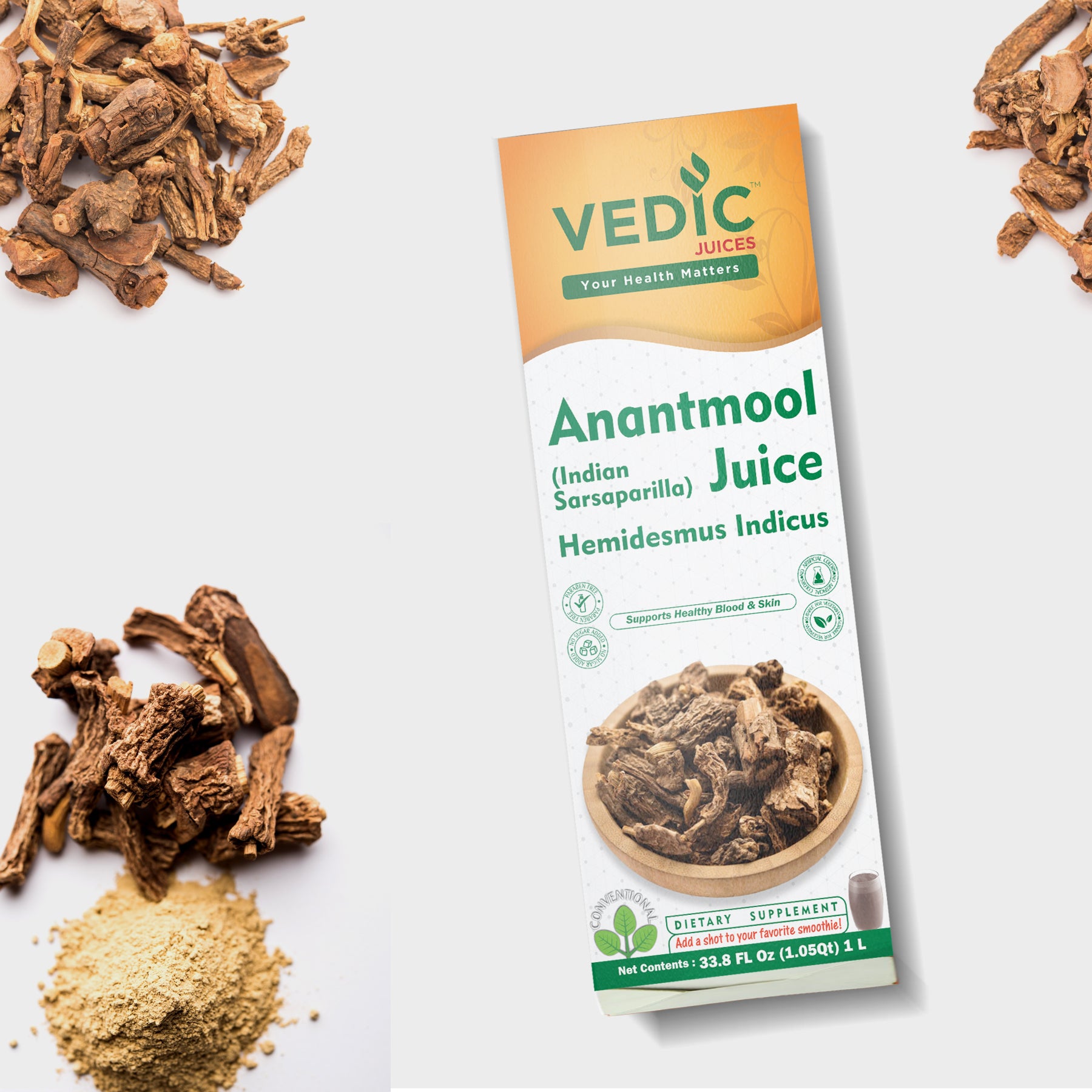 Vedic Anantmool Juice , 1 Litre
