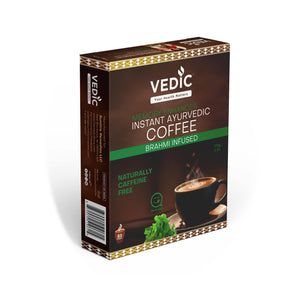 Vedic Coffee , Memory Enhancer Instant Ayurvedic Coffee, Brahmi Infused
