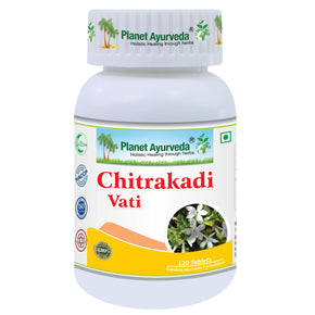 Planet Ayurveda Chitrakadi Vati Tablets