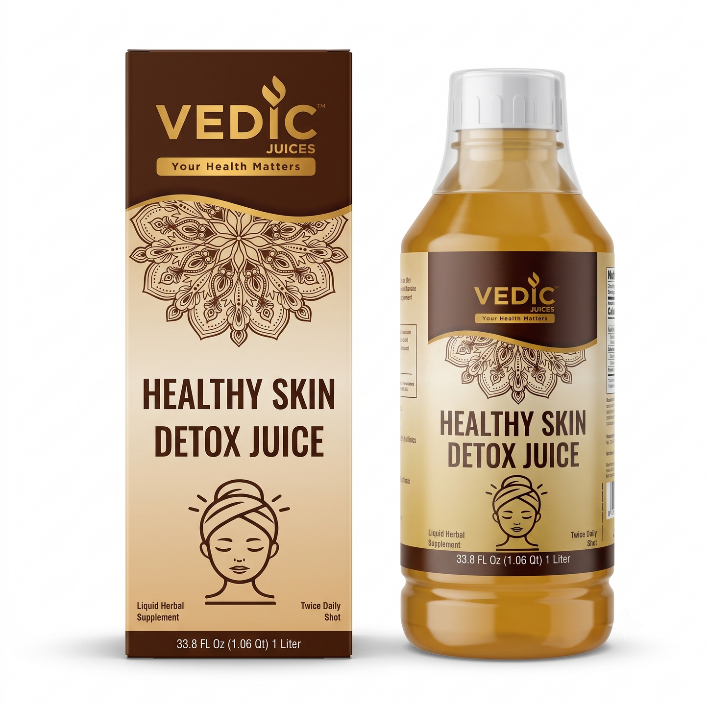 Vedic Healthy Skin Detox Juice 1 Lt