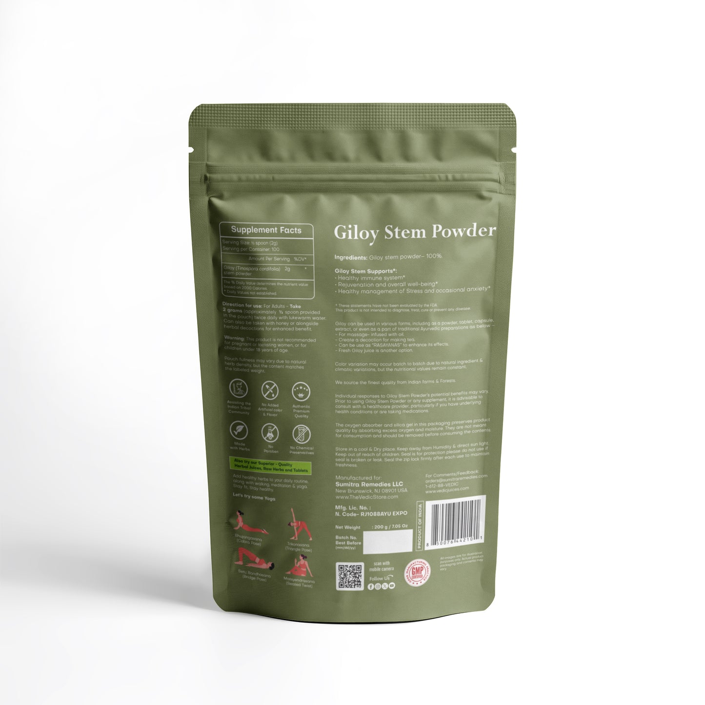 Vedic Giloy Powder 200 G