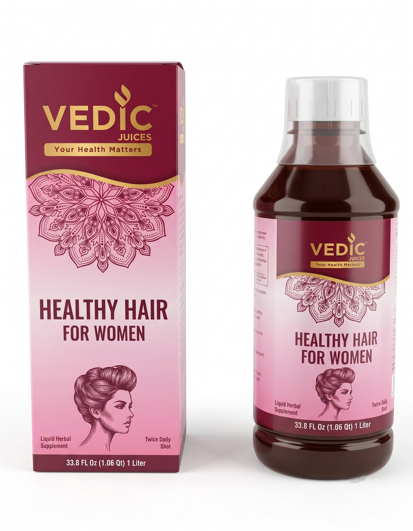 Vedic Healthy Hair for Women Juice 1 Lt