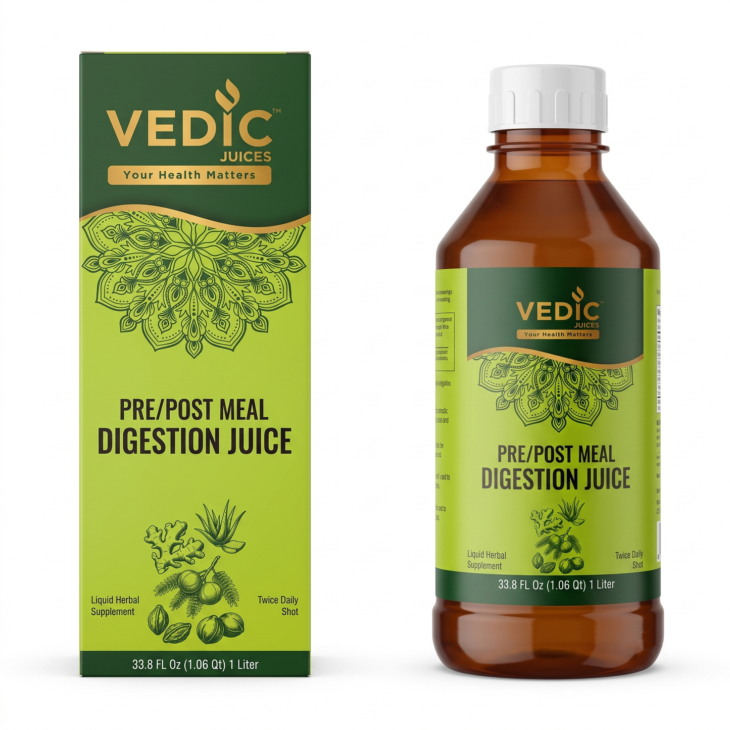 Vedic Pre/Post Meal Digestion Juice 1 Lt