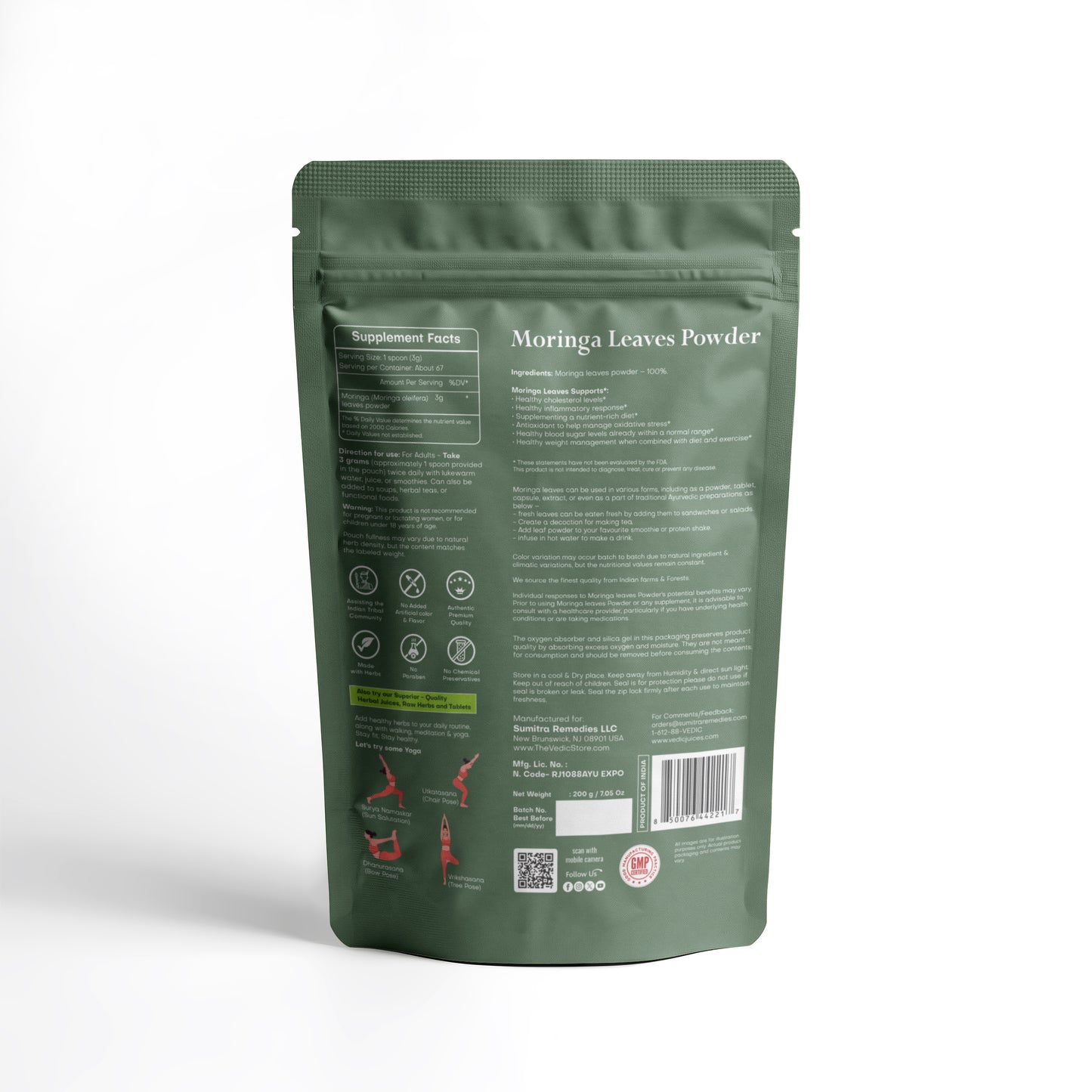 Vedic Moringa Powder 200 gm