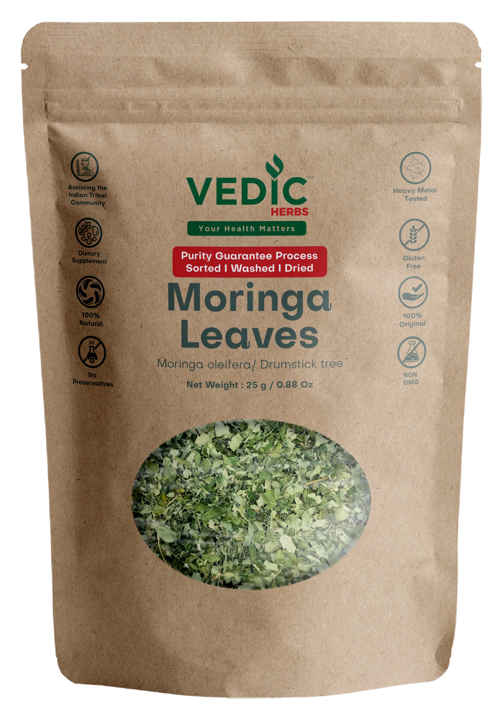 Vedic Herbs Moringa Leaves
