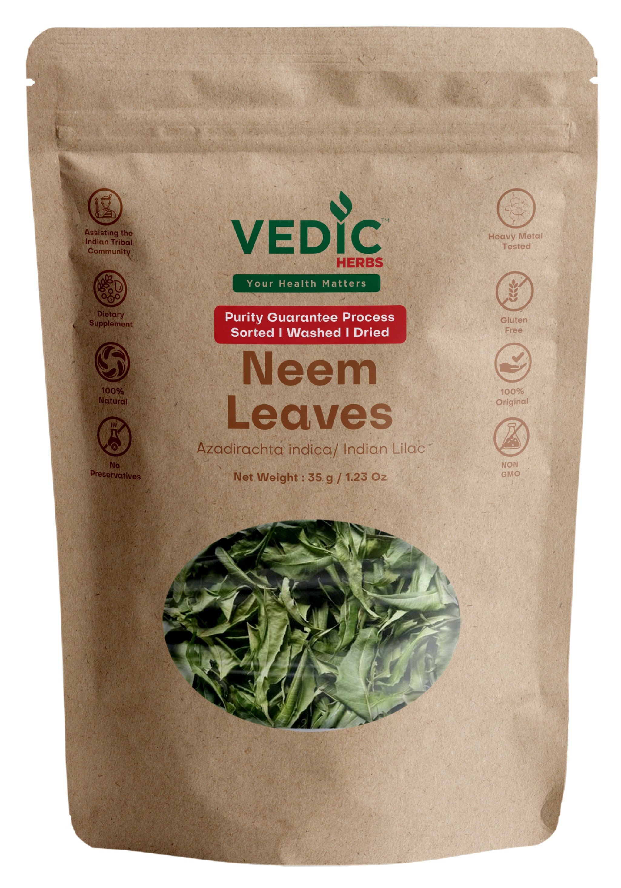 Vedic Herbs Neem Leaves