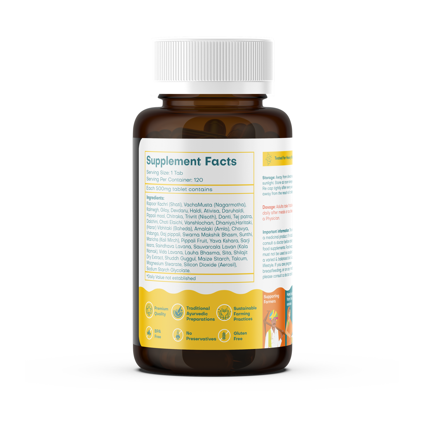 Vedic Chandraprabha Vati (120 Tablets)