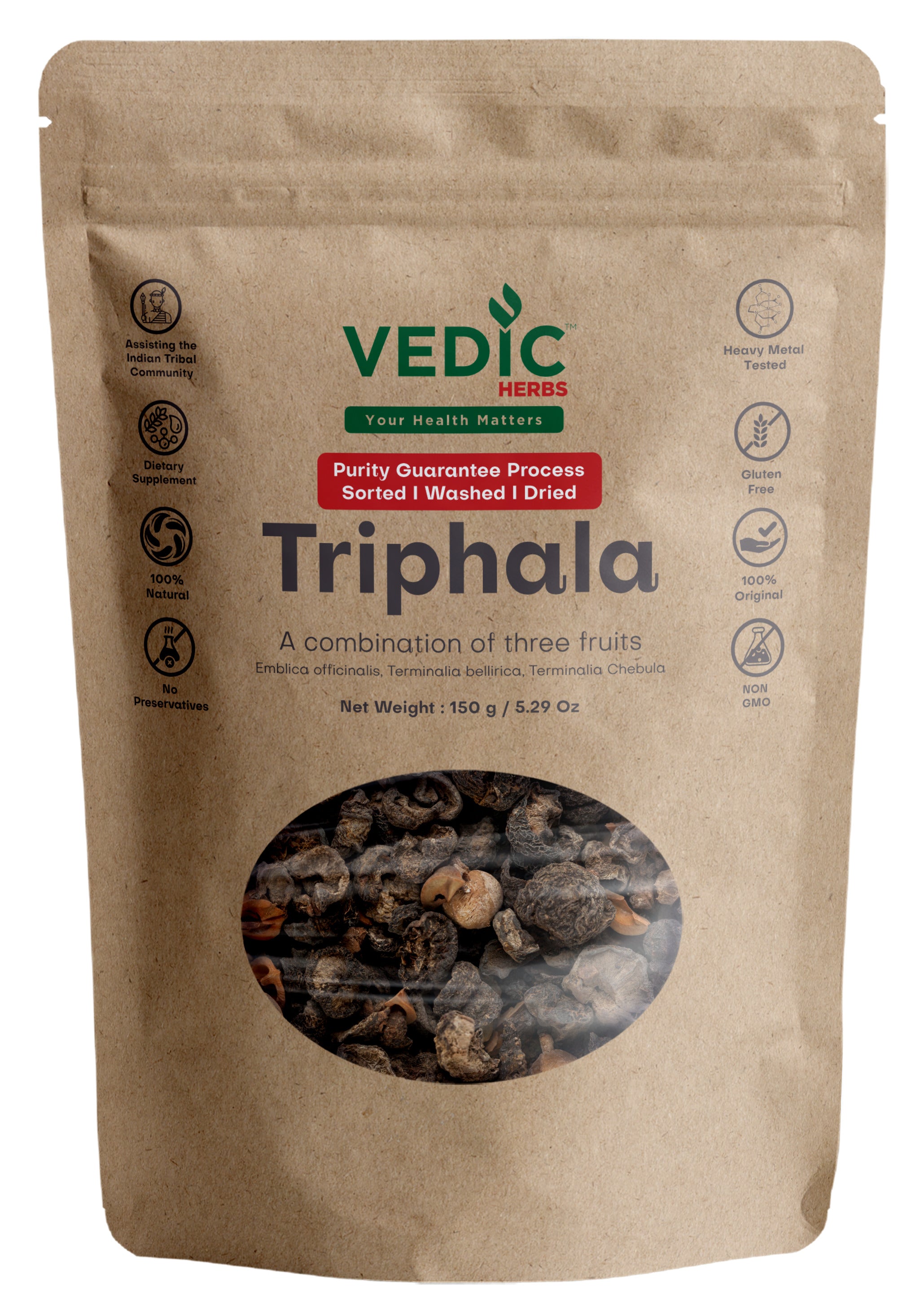 Vedic Herbs Triphala Fruits