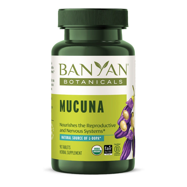 Banyan Botanicals Mucuna (Kapikacchu) Tablets