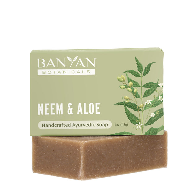 Banyan Botanicals Neem & Aloe Soap - The Vedic Store
