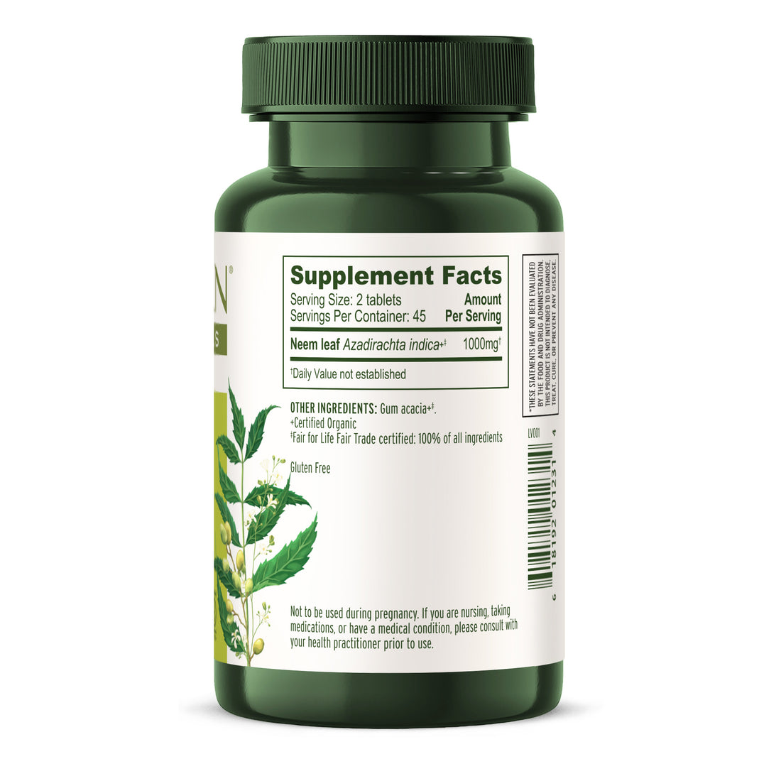 Banyan Botanicals Neem tablets