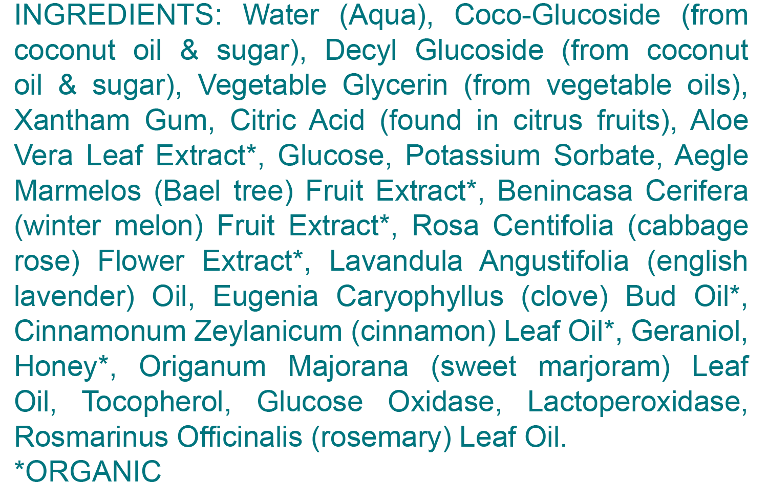 Face Wash: Hydrating