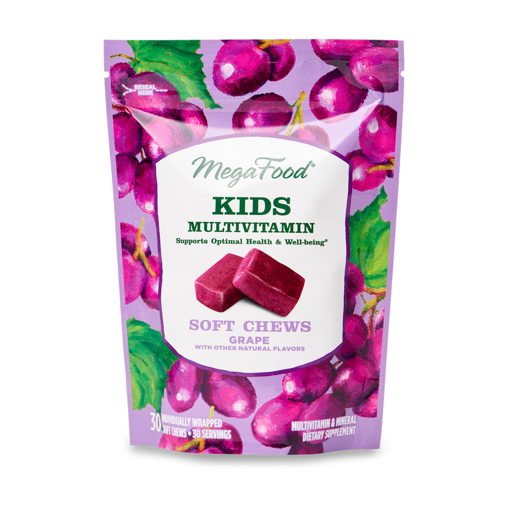 Kids Multivitamin Soft Chews - Grape - TheVedicStore.com