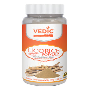 Vedic Licorice (Yashtimadhu) Powder | Supports Gastric and Oral Health
