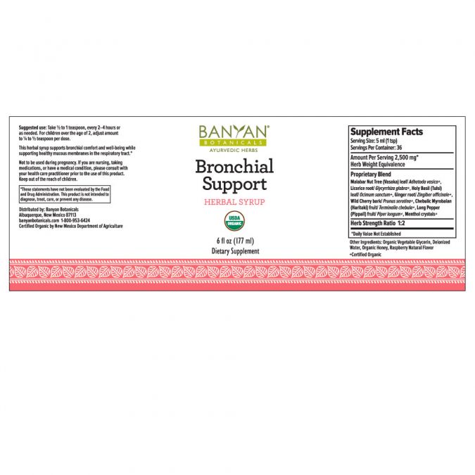 Banyan Botanicals Bronchial Support