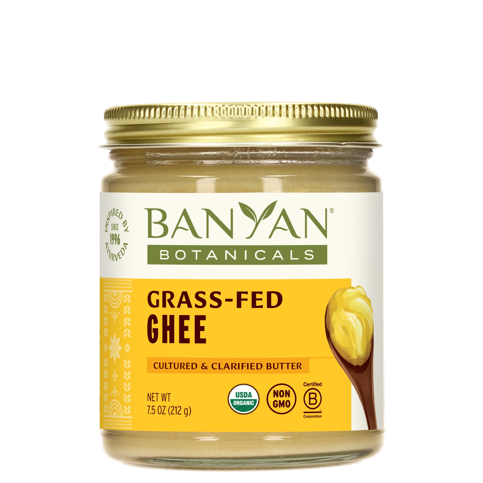 Organic Ghee  Cultured Ghee from Grass-Fed Cows