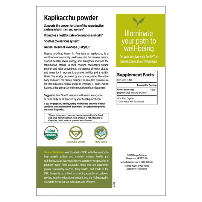 Kapikacchu - TheVedicStore.com
