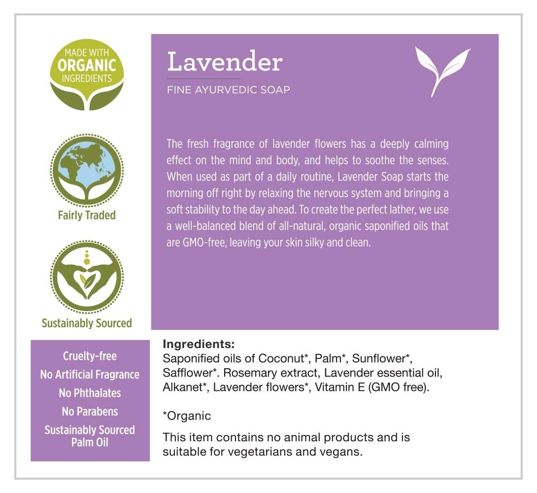 Lavender Soap - TheVedicStore.com