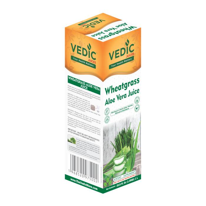 Vedic Regular Aloe Vera Wheatgrass Juice