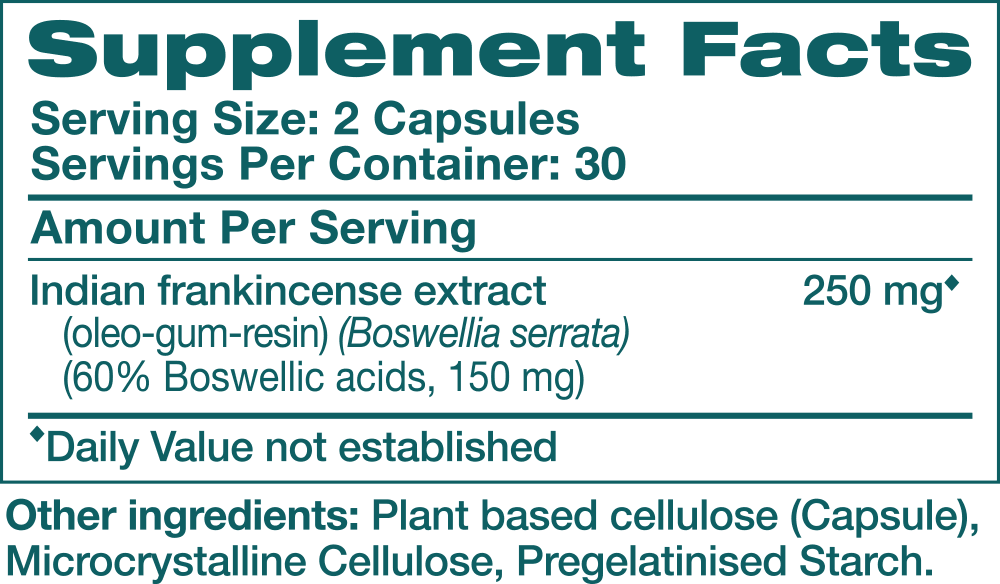 Boswellia - Joint Support