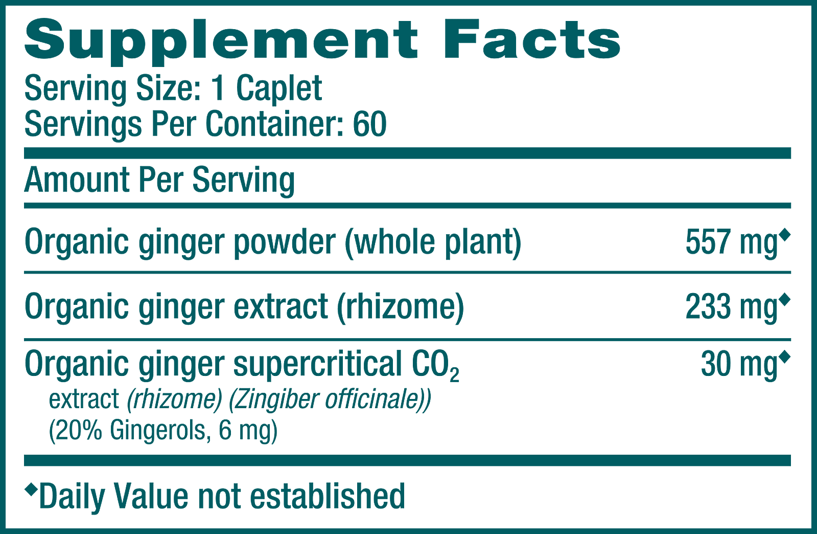 Ginger - Digestive Comfort