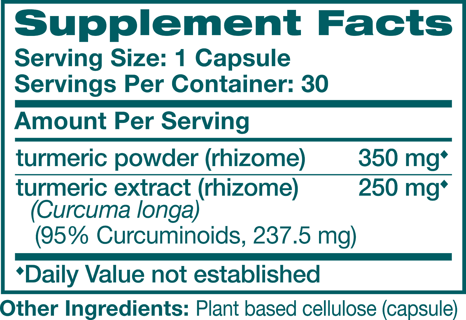 Turmeric - Antioxidant & Joint Support
