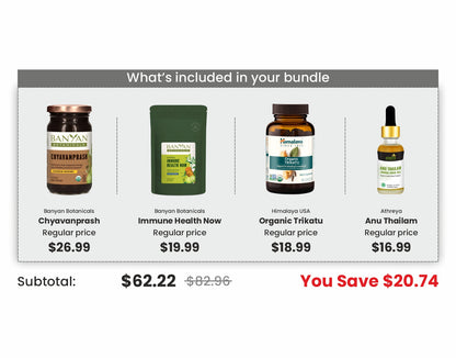 Spring Season - Kapha Balancing Immunity Bundle