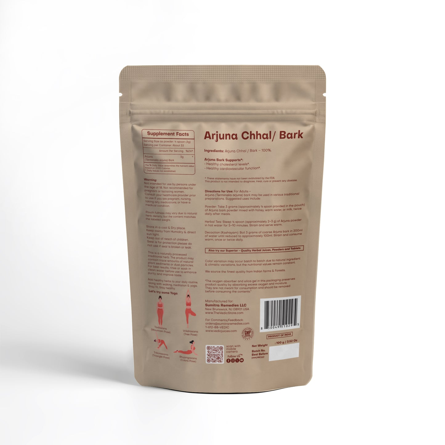 Vedic Arjuna Chhal / Bark
