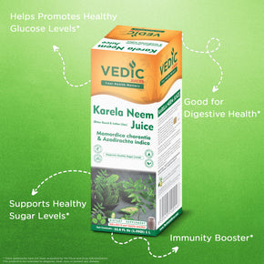Vedic Regular Karela Neem Juice