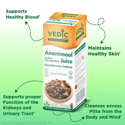 Vedic Reg Anantmool Juice 1 Lt