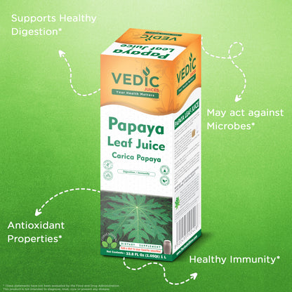 Vedic Regular Papaya Leaf Juice
