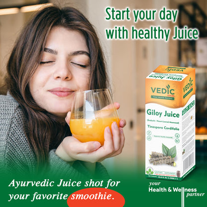 Vedic Giloy Juice , 1 litre - The Vedic Store