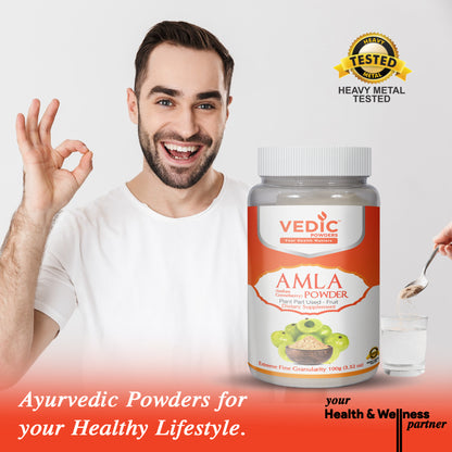 Vedic Amla Powder | Supports Immunity - The Vedic Store