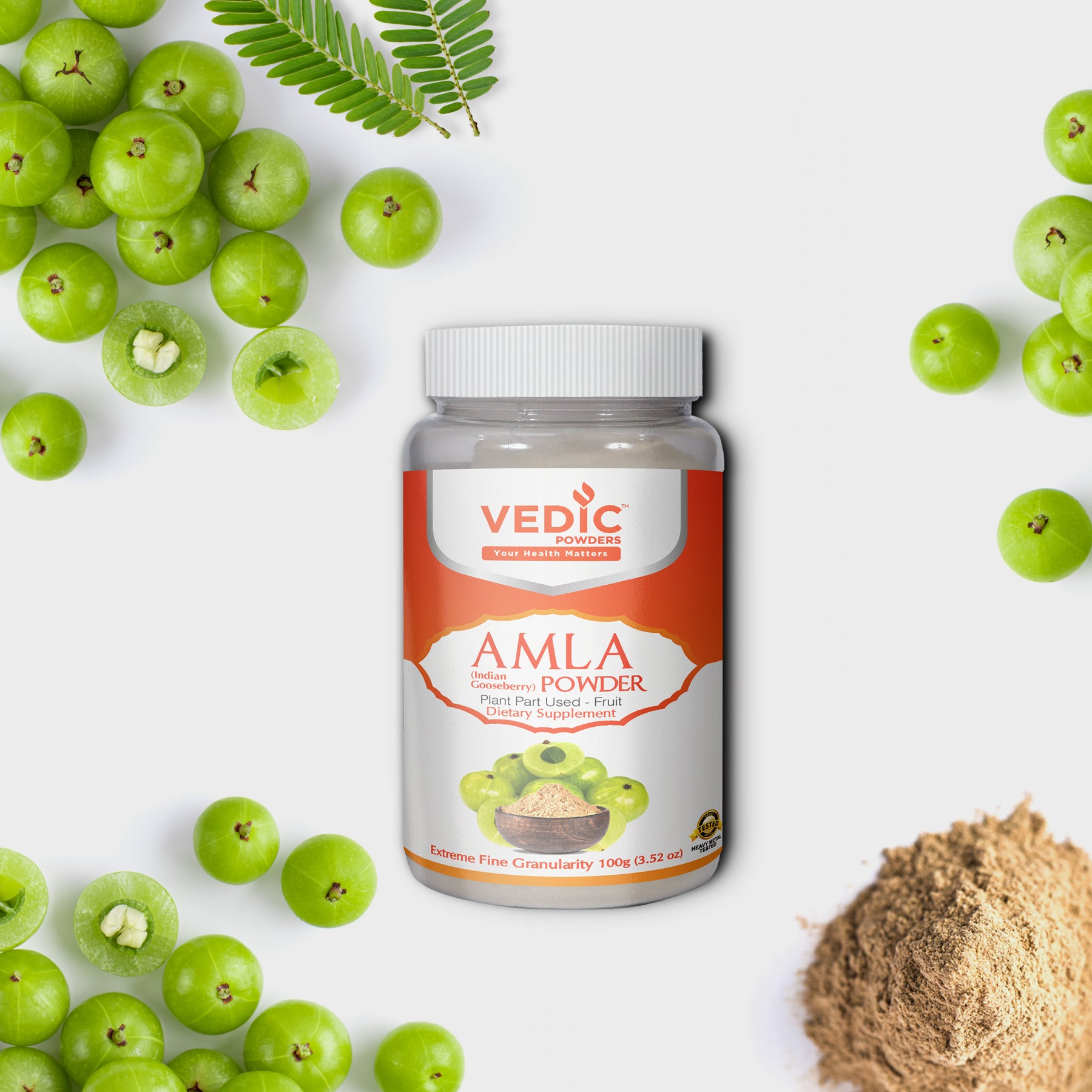 Vedic Amla Powder | Supports Immunity - The Vedic Store