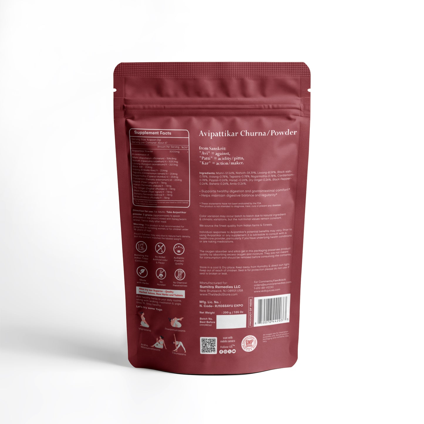 Vedic Avipattikar Powder 200 g