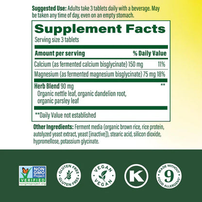 Calcium & Magnesium