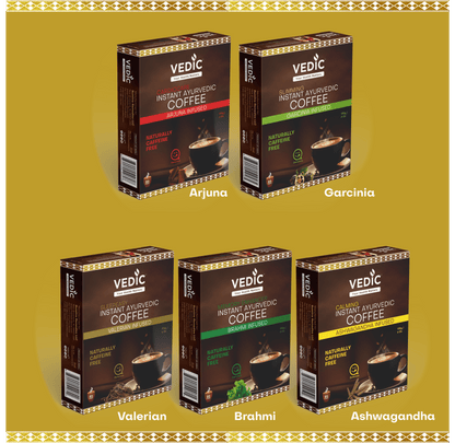 Vedic Coffee, Sliming Instant Ayurvedic Coffee, Garcinia Infused