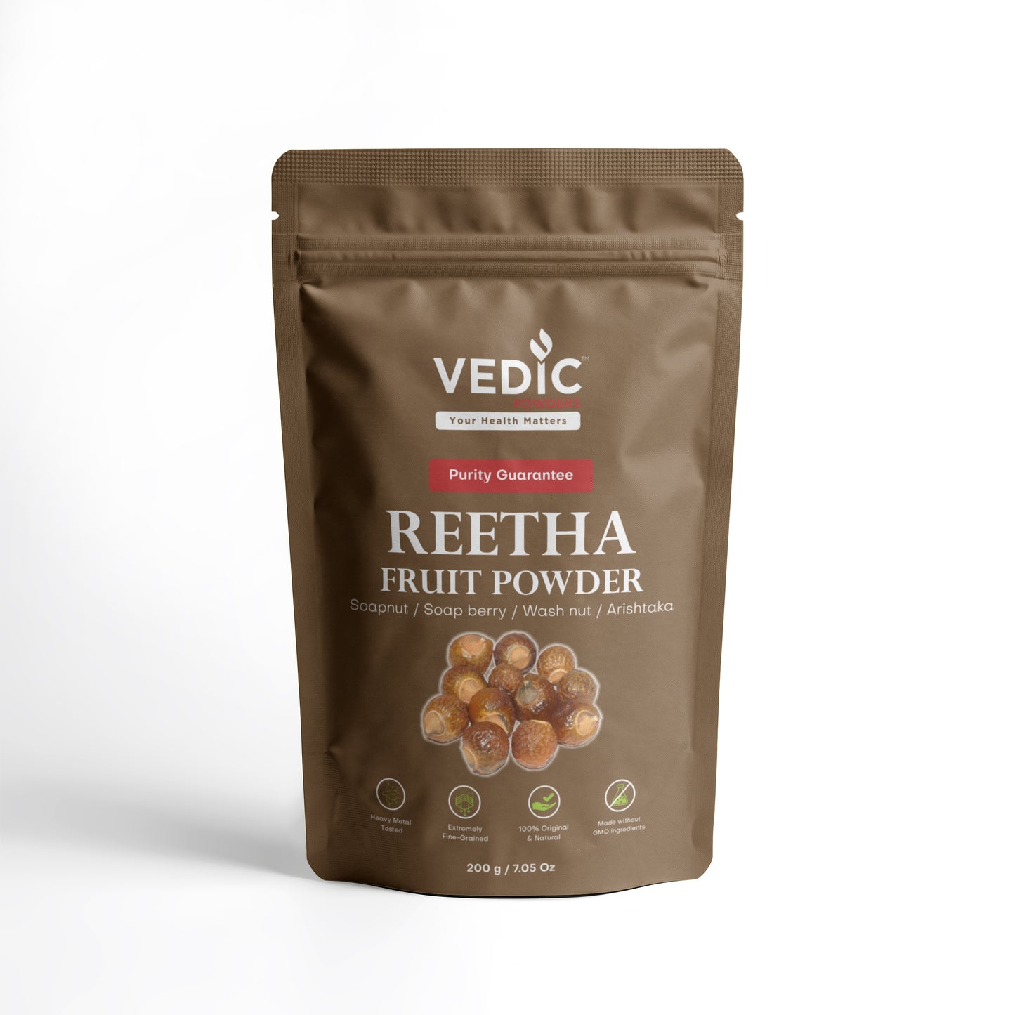 Vedic Reetha Fruit Powder 200 G