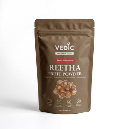 Vedic Reetha Fruit Powder 200 G