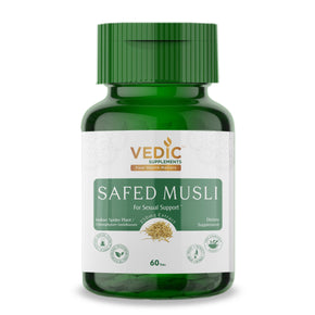 Safed Musli Tablets Vedic Supplements