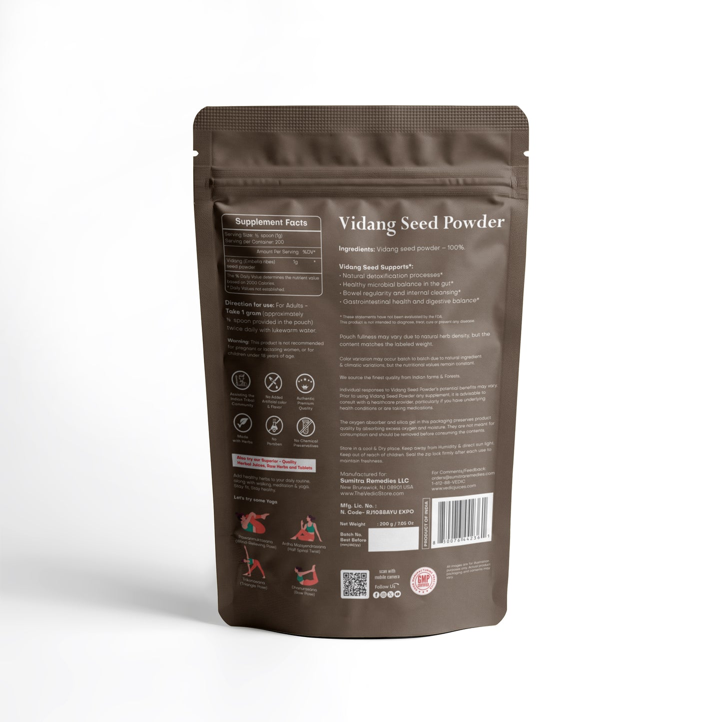 Vedic Vidang Powder 200 gms