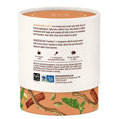 Banyan Botanicals Ashwagandha Latte Mix (4.2 oz)