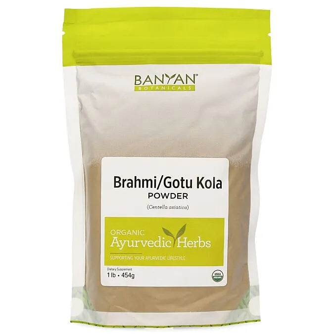 Banyan Botanicals Brahmi/Gotu Kola powder - The Vedic Store