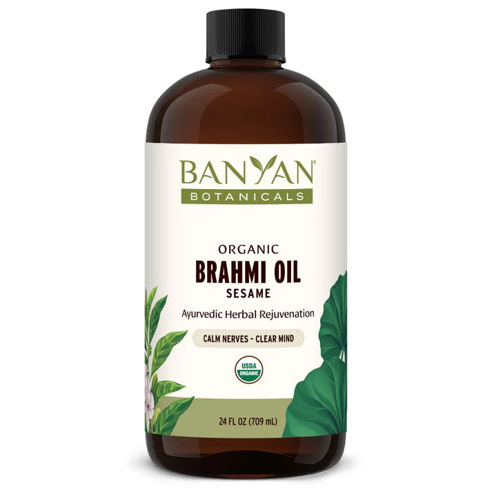 Banyan Botanicals Brahmi Oil,(sesame) - The Vedic Store