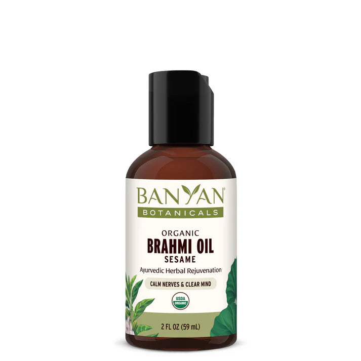Banyan Botanicals Brahmi Oil,(sesame) - The Vedic Store