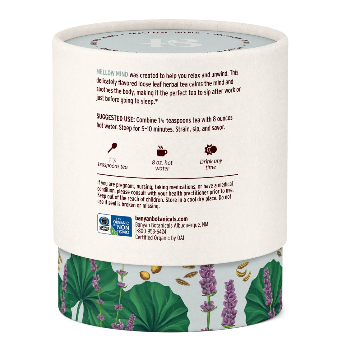 Banyan Botanicals Mellow Mind Tea - The Vedic Store