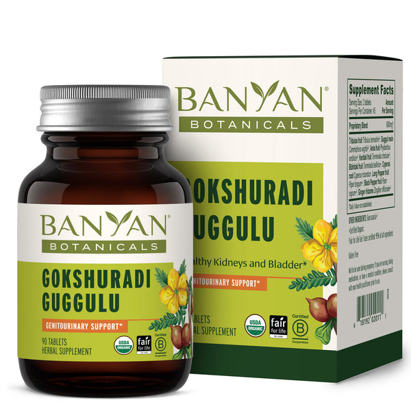 Banyan Botanicals Gokshuradi Guggulu tablets - The Vedic Store